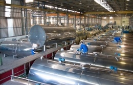 Sitio industrial de PLURINOX, Batatais - Brasil