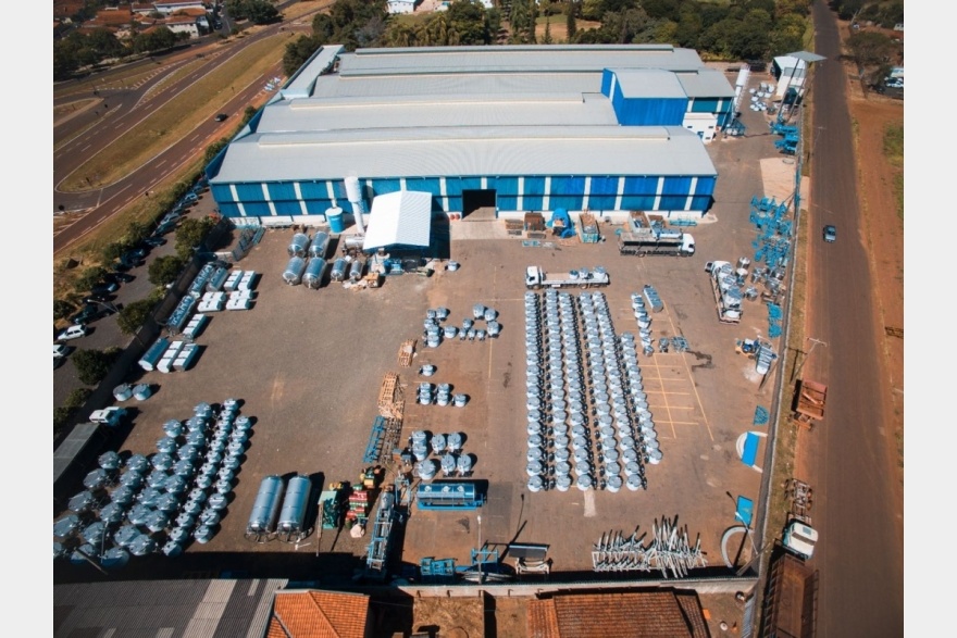 Sitio industrial de PLURINOX, Batatais - Brasil